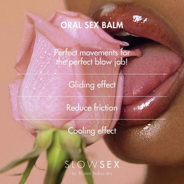 Balsam do seksu oralnego - Bijoux Indiscrets Slow Sex Oral Sex Balm