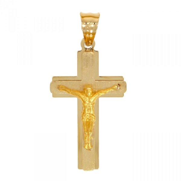  Złoty krzyżyk z wizerunkiem Pana Jezusa KR.00211 pr.585