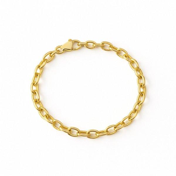 ZŁOTA BRANSOLETA ANKIER BR.00047 PR.585