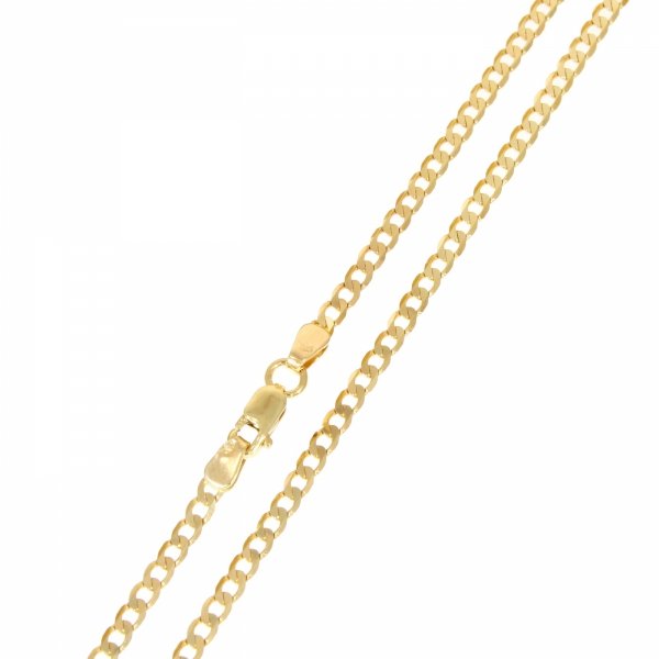 Złoty łańcuszek pancerka LA.01543 50CM PR.585