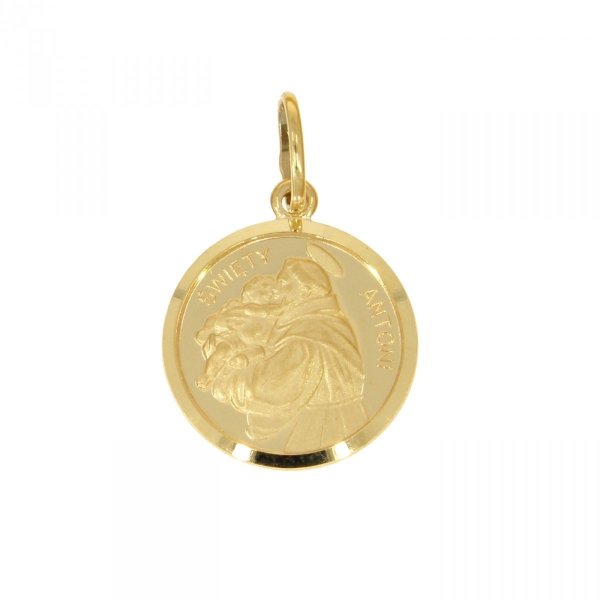  Złoty medalik Święty Antoni ME.00516 pr.585