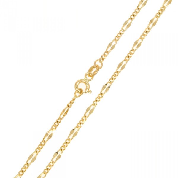 Złoty łańcuszek ozdobny 50cm LA.00720 pr.585