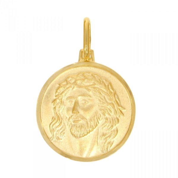 Złoty medalik z Panem Jezusem ME.00425 pr.585