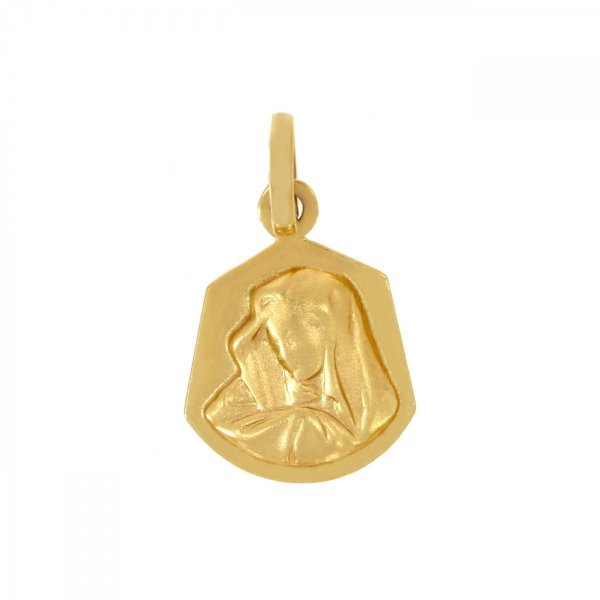 Złoty medalik z wizerunkiem Matki Bożej ME.00063 pr.585