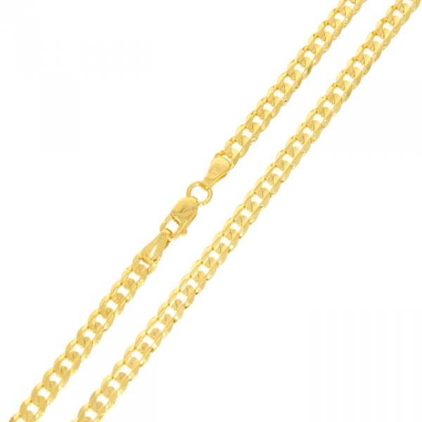 Złoty łańcuszek pancerka 60cm LA.00787 pr.585