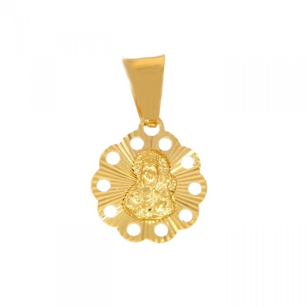 Złoty medalik z wizerunkiem Matki Boskiej Częstochowskiej ME.00159 pr.585