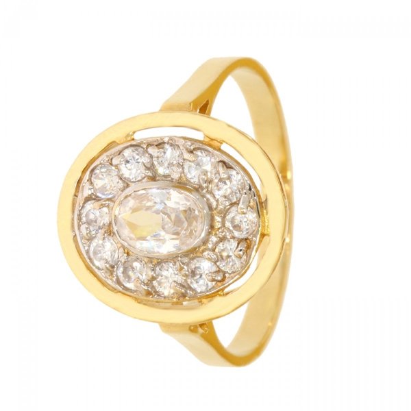 Złoty pierścionek z cyrkoniami PR.00303 pr.585