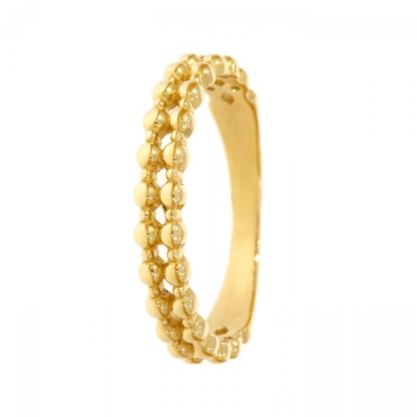 Złoty pierścionek z kuleczkami PR.00719 pr.585