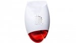 Sygnalizator optyczno-akustyczny, zewnętrzny, z czerwonym światłem LED SP-500 R