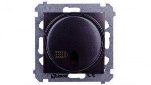 Simon 54 Łącznik zdalnie sterowany z przekaźnikiem antracyt DWP10P.01/48