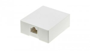 Gniazdo telefoniczne 1xRJ45 8P8C natynkowe