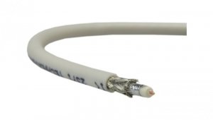 Przewód koncentryczny do kamer 75ohm YWLXpek75 0,45/2,0/3,6 biały linka Technokabel /200m/
