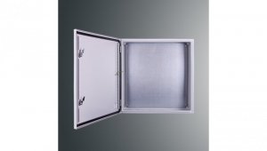 Obudowa n/t z płytą montaż PSH 606030 PROFIT 600x600x300 IP65 IK10 RAL7035 zamek herm.-D5