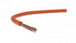 Przewód instalacyjny H05V-K / LgY 0,75 500V pomarańczowy linka giętka Elektrokabel /100m/