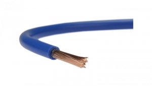 Przewód instalacyjny H07V-K / LgY 16 750V niebieski linka giętka Elektrokabel /100m/