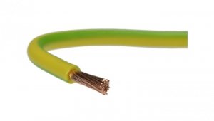 Przewód instalacyjny H07V-K / LgY 16 750V żółto-zielony linka giętka Elektrokabel /100m/