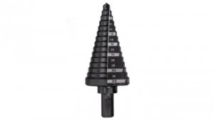 Wiertło wielostopniowe HSS M2 Ø4-39mm Ø9mm podtaczane trójstronnie (N-WW0439)