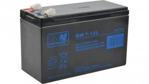 Akumulator do zasilacza UPS 12V 7,2Ah MW AGM Faston 187