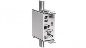 Wkładka bezpiecznikowa NH000 16A gG 500V 004181205