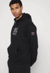 Fubu Herren Kapuzenpullover Script Essential Hoodie Sweatshirt Schwarz 6093671