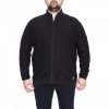 Camel Active Baumwolle Herrenpullover Pullunder In Schwarz Mit Reißverschluss