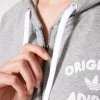 Adidas Originals Sweatshirt FZ Hoodie Grey BR6350