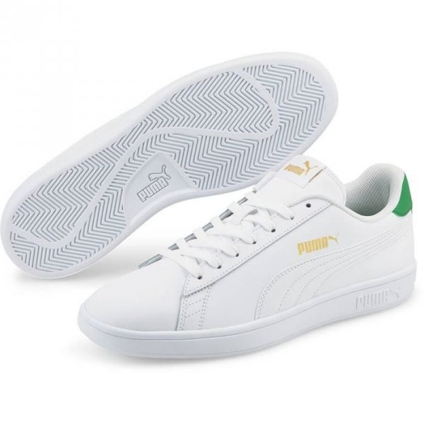 Puma Herrenschuhe Sneaker Smash V2 L Turnschuhe In Weiß 365215-36