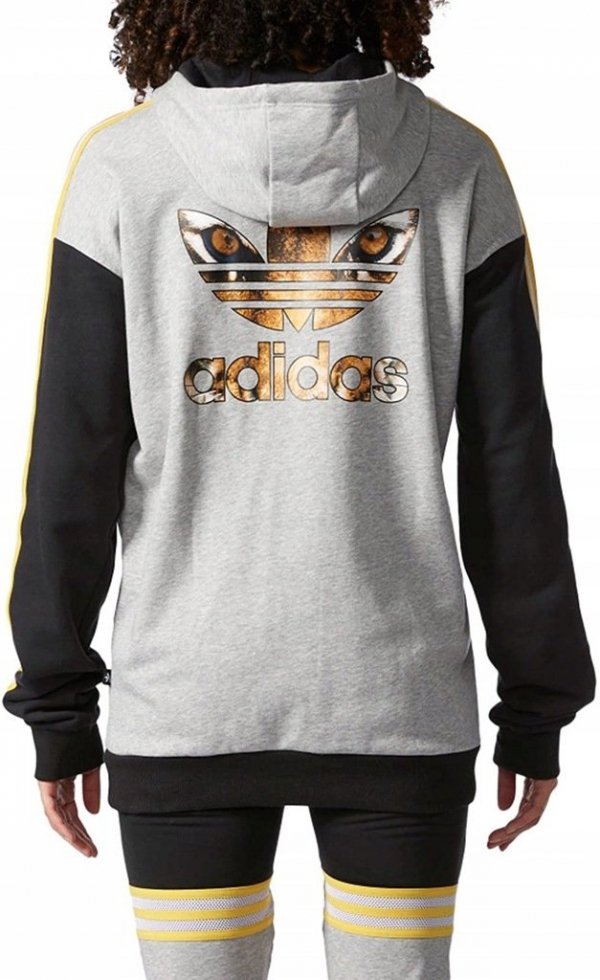 Adidas Originals Sweatshirt AY7143 Damenbluse Mehrfarbig Damen Kapuzenpullover
