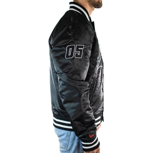 Fubu Herrenjacke Bomberjacke Varsity Jacket In Schwarz 6075092