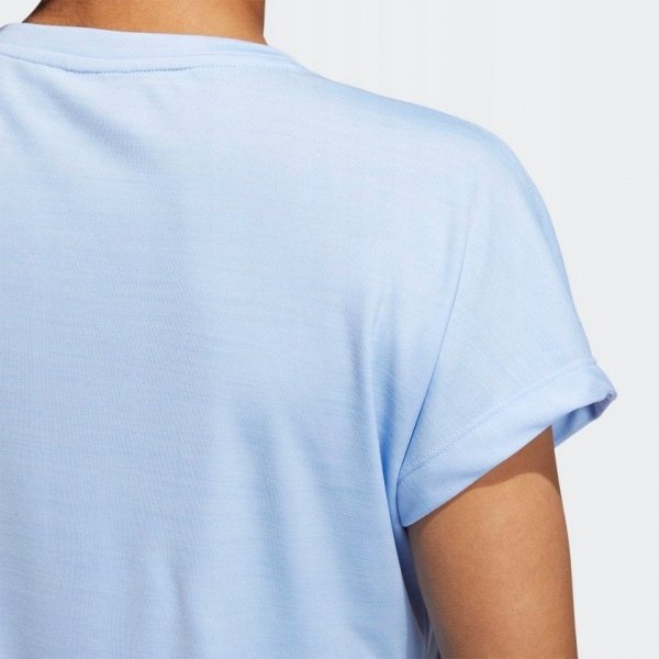 Adidas SS Bos Logo Tee EB4495 Sport T-Shirt In Himmelblau für Damen