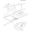 Okap podszafkowy ELECTROLUX LFU216X stalowy