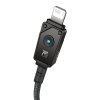 Kabel Baseus Unbreakable USB-IP 2.4A 1m (czarny)