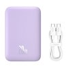 Powerbank Baseus Magnetic Mini Air 6000mAh (fiolet)