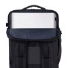 RIVACASE PLECAK PODRÓŻNY NA LAPTOP 17,3 TEGEL, CZARNY, 23L, MATERIAŁ WODOODPORNY, KIESZENIE NA UBRANIA, TABLET, SMARTFON