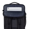RIVACASE PLECAK PODRÓŻNY NA LAPTOP 17,3 TEGEL, CZARNY, 23L, MATERIAŁ WODOODPORNY, KIESZENIE NA UBRANIA, TABLET, SMARTFON