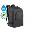RIVACASE PLECAK NA LAPTOP 17,3 TEGEL ECO, CZARNY, MATERIAŁ WODOODPORNY, EKO RPET, KIESZENIE NA SMARTFON, DOKUMENTY,AKCESOR