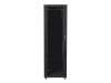 LANBERG SZAFA STOJĄCA RACK 19 42U 600X1000 DRZWI SZKLANE CZARNA FF01-6042-12B (FLAT PACK)