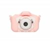Extralink Aparat cyfrowy Kids Camera H28 Single Różowy 1080P 30fps, wyświetlacz 2.0