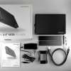AXAGON EE35-XA3 Obudowa zewnętrzna 3.5, USB 3.0, SATA II, Aluminium - czarna