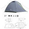 Namiot kempingowy NILS CAMP Explorer NC6004 3 osobowy szary