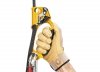 Przyrząd zaciskowy Petzl ASCENSION prawy czarno-żółty