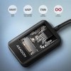Axagon ADM2-AM USB-A 10Gbps - M.2 NVMe & SATA SSD adaptér, kabelis USB-A 10cm Obudowa SSD Czarny