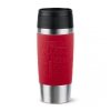 EMSA Travel Mug Classic N2020400 kubek podróżny 360 ml Czarny, Czerwony, Stal nierdzewna Stal nierdzewna