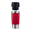 EMSA Travel Mug Classic N2020400 kubek podróżny 360 ml Czarny, Czerwony, Stal nierdzewna Stal nierdzewna