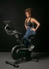 Rower stacjonarny, magnetyczny OVICX Q200X z ekranem dotykowym 15,6 TFT, WIFI bluetooth&app (WYPRZEDAŻ)