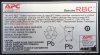 APC Replacement Battery Cartridge #55