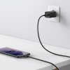 Ładowarka sieciowa Baseus Super Si Quick Charger 1C 25W z przewodem USB-C do USB-C 1m (czarna)