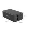 Obudowa zewnętrzna Orico na 2 dyski HDD 3.5 USB 3.0 typ B