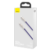 Kabel USB-C do Lightning Baseus Cafule, PD, 20W, 1m (fioletowy)