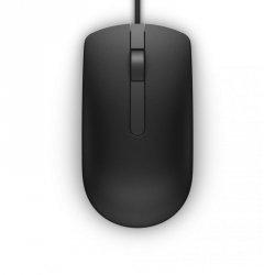 Dell mysz przewodowa MS116 czarna (570-AAIS)